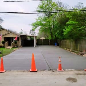 image of residential driveway replacement project